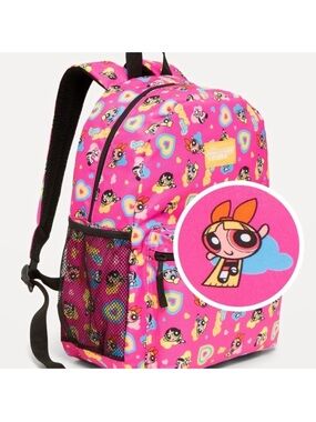 New Old Navy Cartoon Network The Powerpuff
Girls Canvas Backpack Power Puff